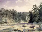 John William Hill, Mountain Stream
