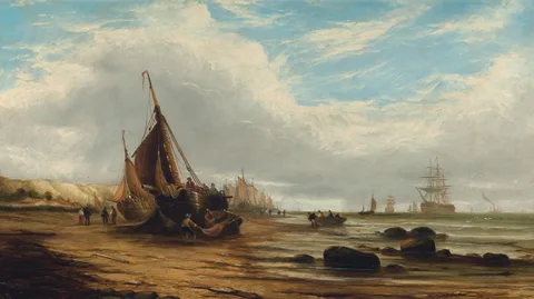 John Callow, A Calm Morning on the Suffolk Coast