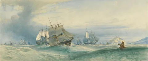 John Callow, Shipping off St. Michael's Mount, Cornwall