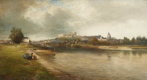 George Vicat Cole, View of Windsor Castle from Clewer