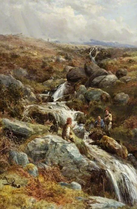 George Vicat Cole, Moorland Torrent