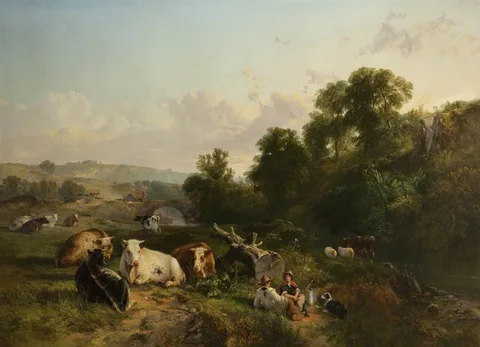 George Vicat Cole, Midday Rest
