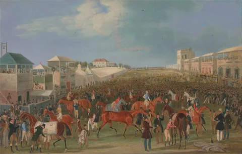 James Pollard, Epsom Races: The Race Over