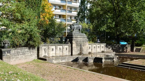 Georg Wrba, Europabrunnen (Dresden)