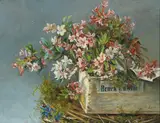 Andreas Lach, Alpine Roses in a Window Box