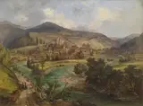 Jakob Canciani, View of Gmünd in Carinthia