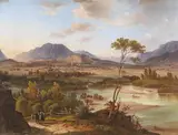 Jakob Canciani, View of Villach