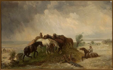 Józef Jaroszyński, Flood