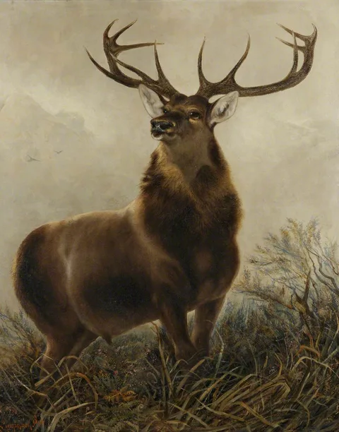 Robert Cleminson, The Monarch of the Glen (after Landseer)