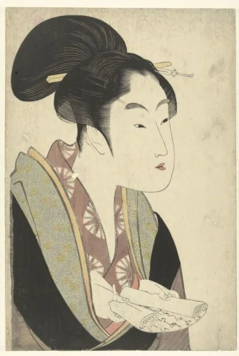 Kitagawa Utamaro, Liefdesgedichten