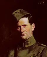 Bernard Hall, Portrait of Charles Herbert Drew R.F.C.
