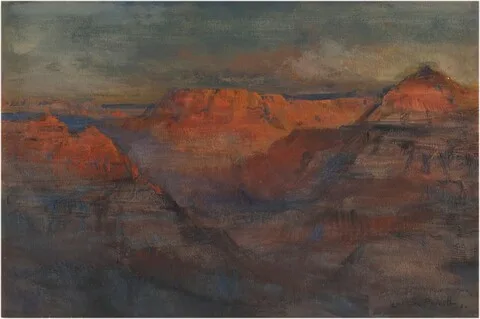 Lucien Whiting Powell, The Afterglow, Grand Canyon, Arizona