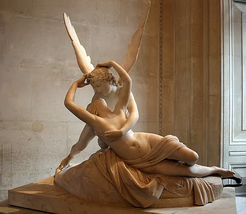 Antonio Canova, Psyche Revived by Cupid's Kiss