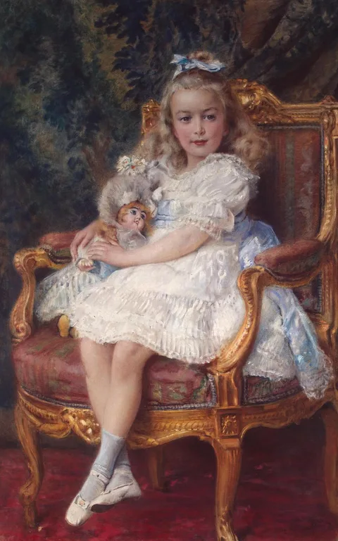 Konstantin Makovsky, Portrait of Varvara Bibikova