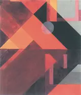 Sophie Taeuber-Arp, Composition with Diagonals and Cross