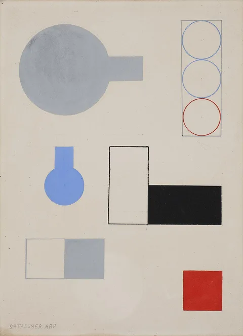 Sophie Taeuber-Arp, Composition