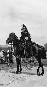 Édouard Detaille, A Dragoon on Horseback