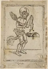Hans Burgkmair the Elder, The Man of Sorrows Standing