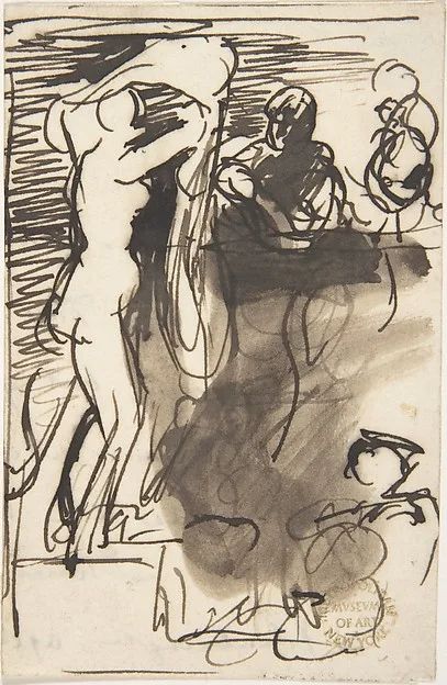 David Wilkie, Studies for "The Bride at Her Toilet on the Day of Her Wedding"
