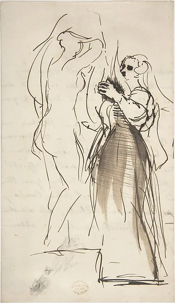 David Wilkie, Studies for "The Bride at Her Toilet on the Day of Her Wedding"