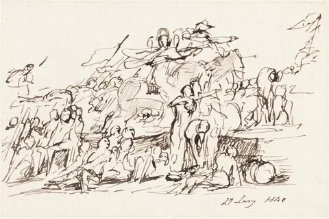 David Wilkie, Battle Scene
