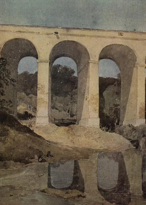 John Sell Cotman, Crambe Beck Bridge, near Kirkham, Yorkshire