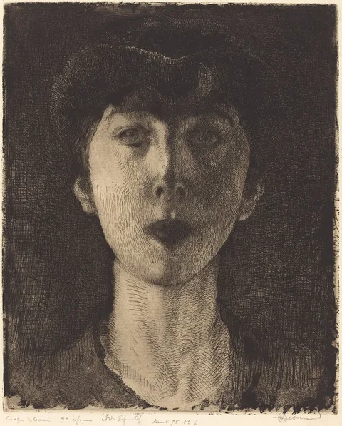 Paul-Albert Besnard, Queen Elisabeth of Belgium (La Reine Élisabeth de Belgique)