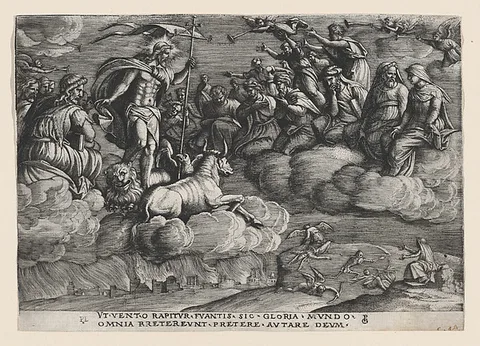 Georg Pencz, The Triumph of Eternity on Death, from The Triumph of Petrarch