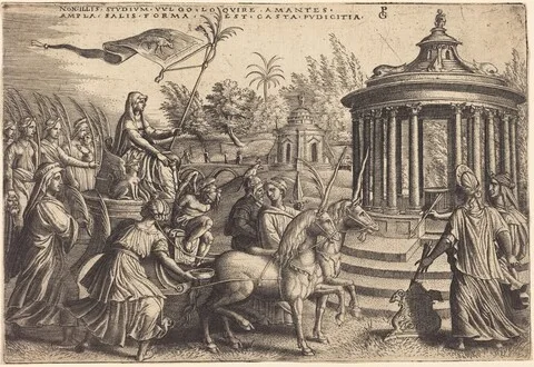 Georg Pencz, The Triumph of Chastity