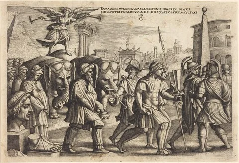 Georg Pencz, The Triumph of Fame