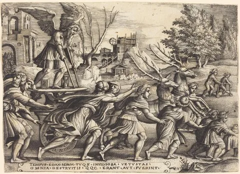 Georg Pencz, The Triumph of Time