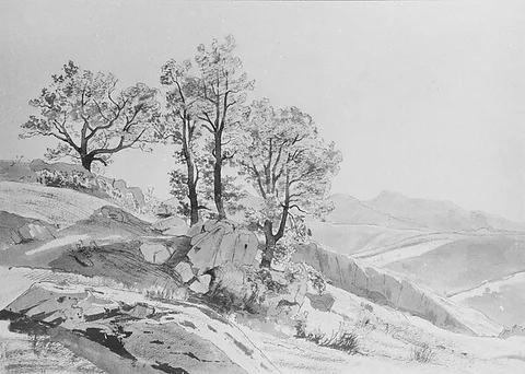 William Stanley Haseltine, Olevano (Campagna Romana)