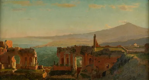 William Stanley Haseltine, Mt. Aetna from Taormina