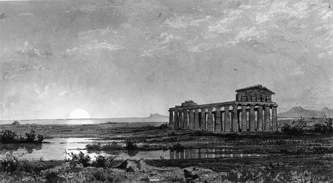 William Stanley Haseltine, Temple of Ceres at Paestum