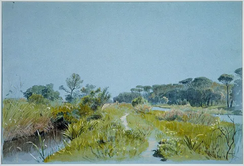 William Stanley Haseltine, Castel Fusano—Near Rome