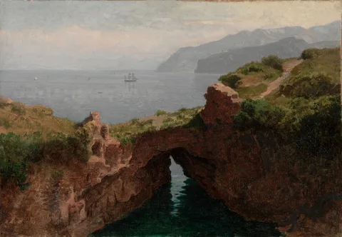 William Stanley Haseltine, Natural Bridge, Sorrento