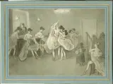 Constantin Guys, Women Dancing in a Brothel