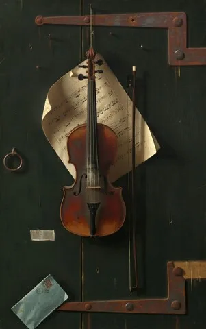 William Harnett, The Old Violin