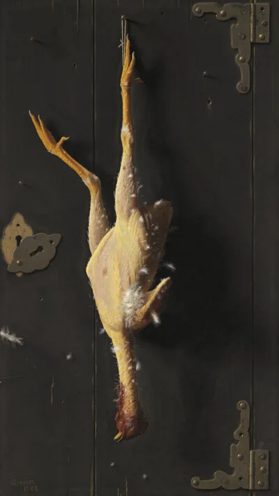 William Harnett, For Sunday's Dinner