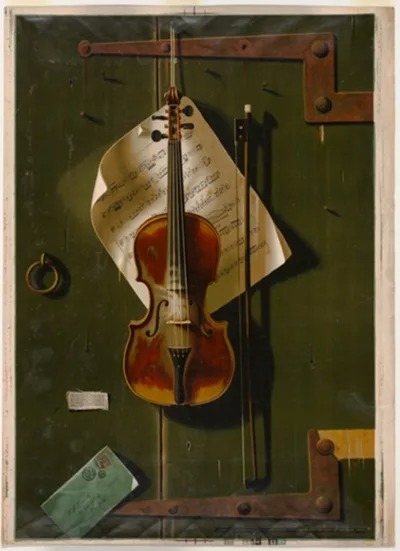 William Harnett, The Old Violin