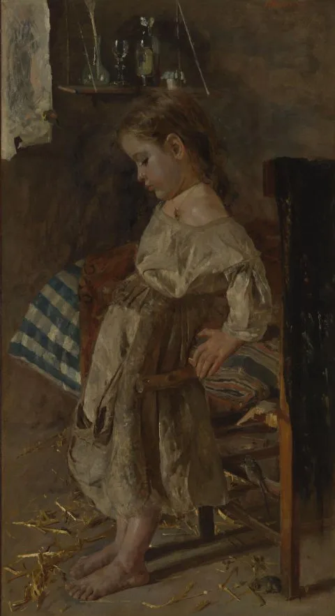 Antonio Mancini, Het arme kind