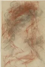 Antonio Mancini, Profielkop naar rechts van een dame