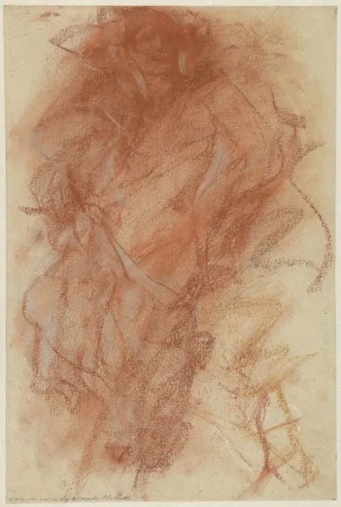 Antonio Mancini, Zittende vrouw