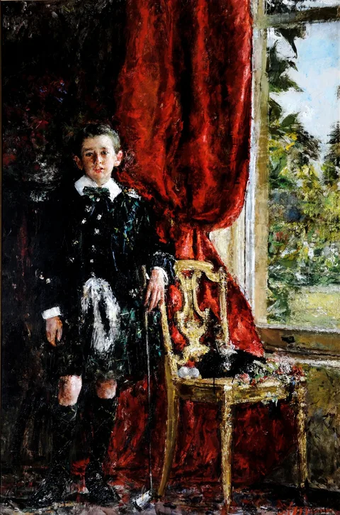 Antonio Mancini, The Young Golfer