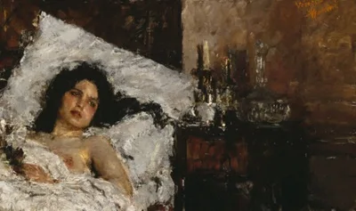 Antonio Mancini, Resting