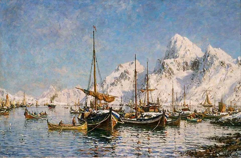 Gunnar Berg, From Vaterfjord