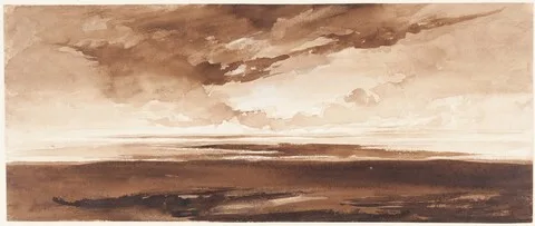 Francis Danby, Panorama of the Coast at Sunset