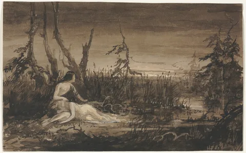 Francis Danby, Figures in a Landscape