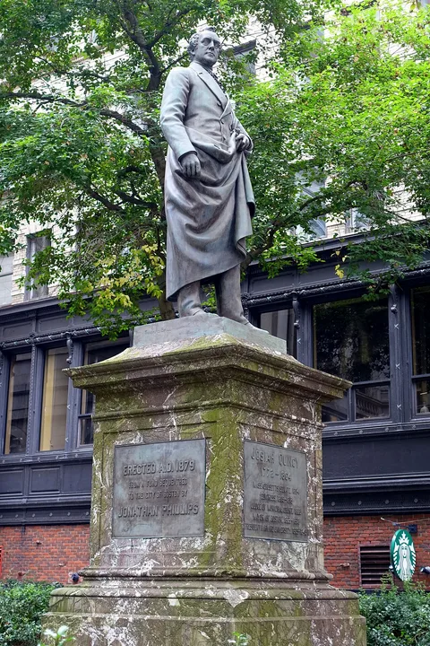 Thomas Ball, Statue of Josiah Quincy III