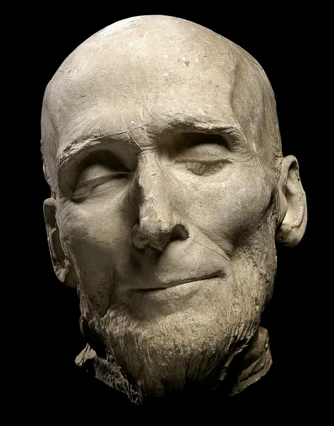 Thomas Ball, Death Mask of Hiram Powers